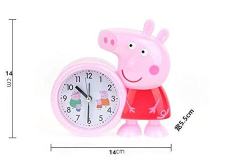 Peppa Pig Famous Alarm Clock for Kids-(Random Colour)