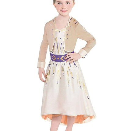 princess Anna Princess Dress for Girls Fancydresswale