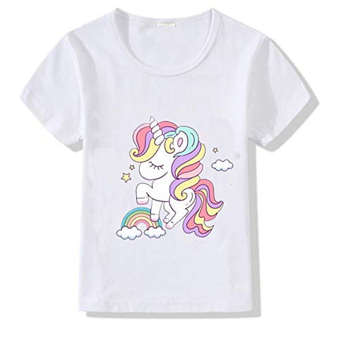 Unicorn Princess T-Shirt Dress for Girls