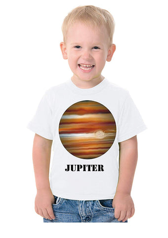 Solar System Planets Theme T-Shirt for Kids