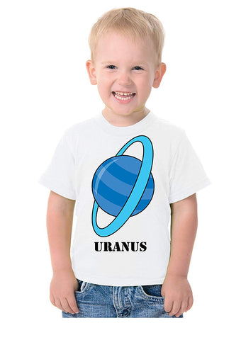 System Planets Theme T-Shirt for Kids