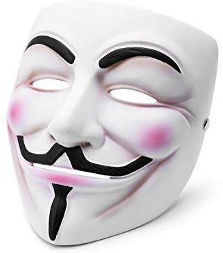 Vendetta Mask Guy Fawkes Halloween Masquerade Party Face March Protest