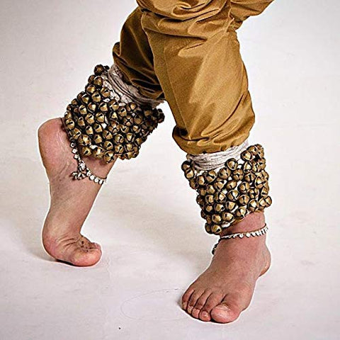 Handmade Indian Classical Ghungroo Dance Accessories Bharatnatyam, Kuchipudi, Odissi Ghungru for Dancer's Feet